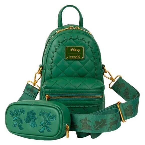 Loungefly Disney Bambi Quieted Texture Convertible Sling Bag